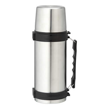 BW0064 - 1l Stainless Steel Travel Flask with Carry Handle 