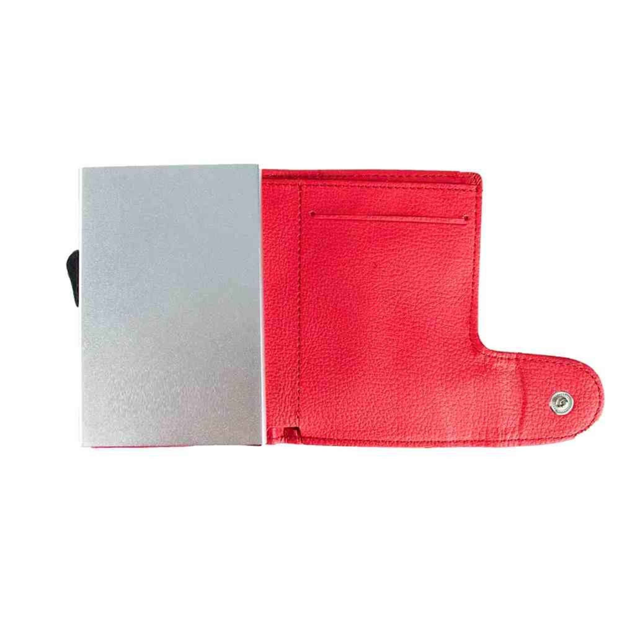 Open Red Card holder and wallet
