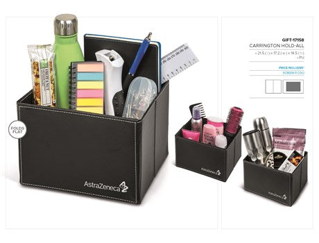 Carrington Hold-All Black / BL - Desk Organizers