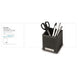 Carrington Stationery Holder Black / BL - Desk Organizers