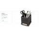 Carrington Stationery Holder Black / BL - Desk Organizers