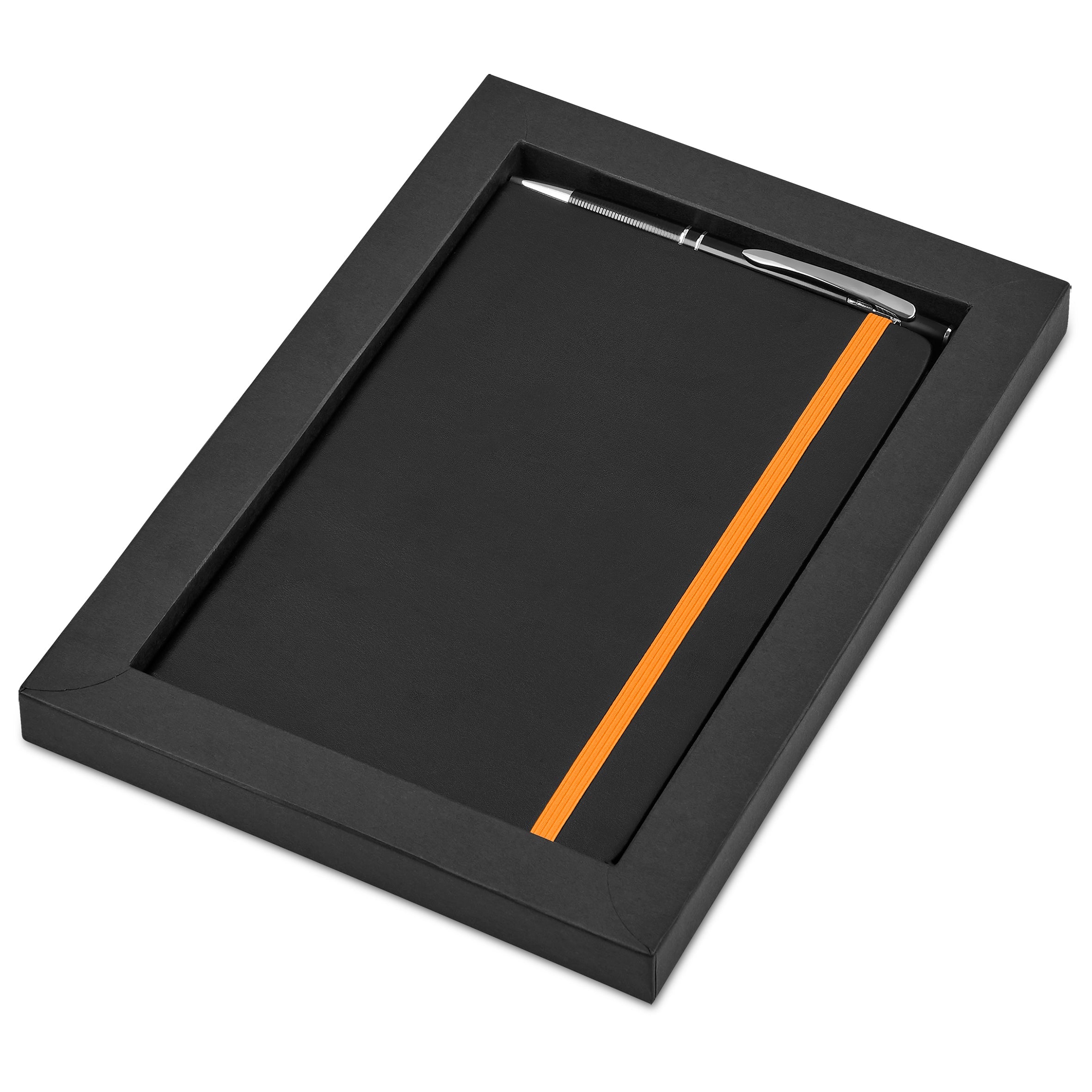 Carter Notebook & Pen Set Orange / O