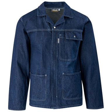 Cast Premium 100% Cotton Denim Jacket-L-Blue-BU