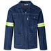 Cast Premium 100% Cotton Denim Jacket - YT - A-2XL-Blue-BU