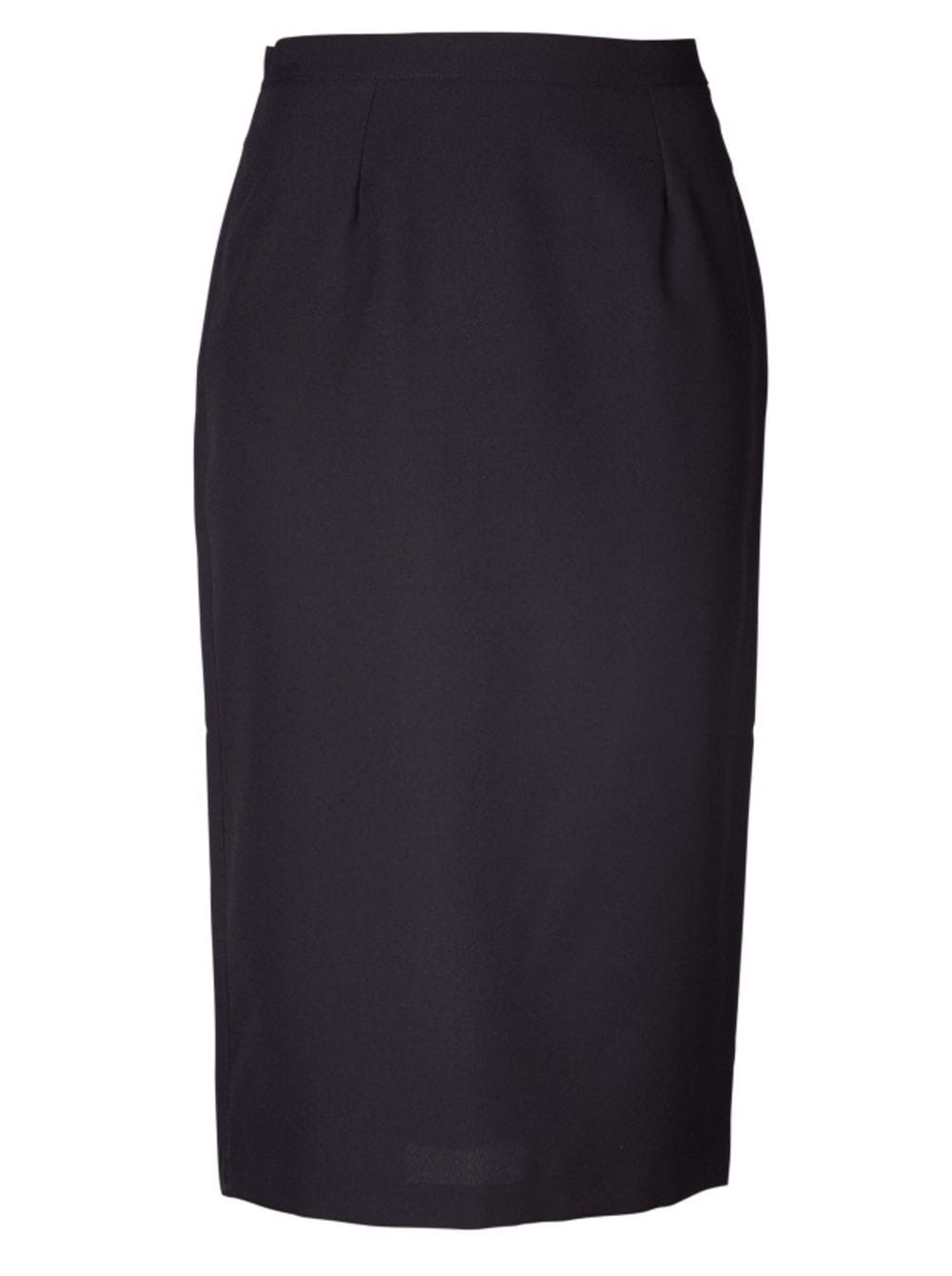 Claire Pencil Long Skirt - Black / 56 - Knee-Length Skirts