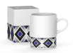 Geo Coffee Mug - 380ml - Orange Blue / BU - Mugs