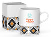 Geo Coffee Mug - 380ml - Orange / O - Mugs