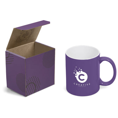 Omega Mug in Bianca Custom Gift Box - Purple Only-Purple-P