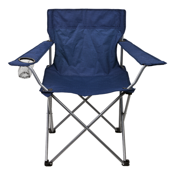 BR0018 - Folding Outdoor Chair - 600D Navy / STD / Regular