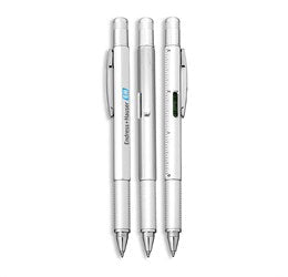 Concord Multi-Functional Pen - Silver Only-Silver-S