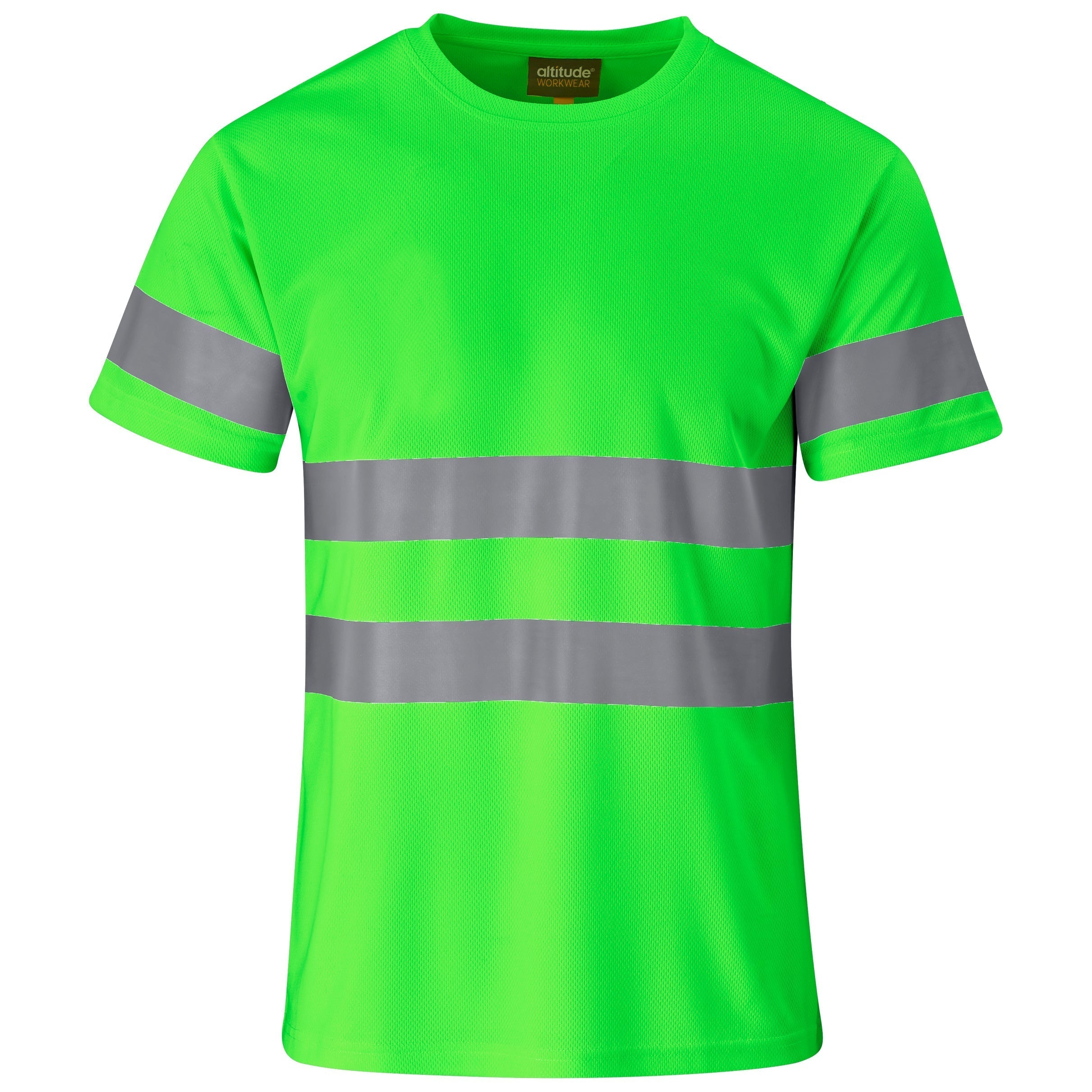 Construction Hi-Viz Reflective T-Shirt-2XL-Lime-L