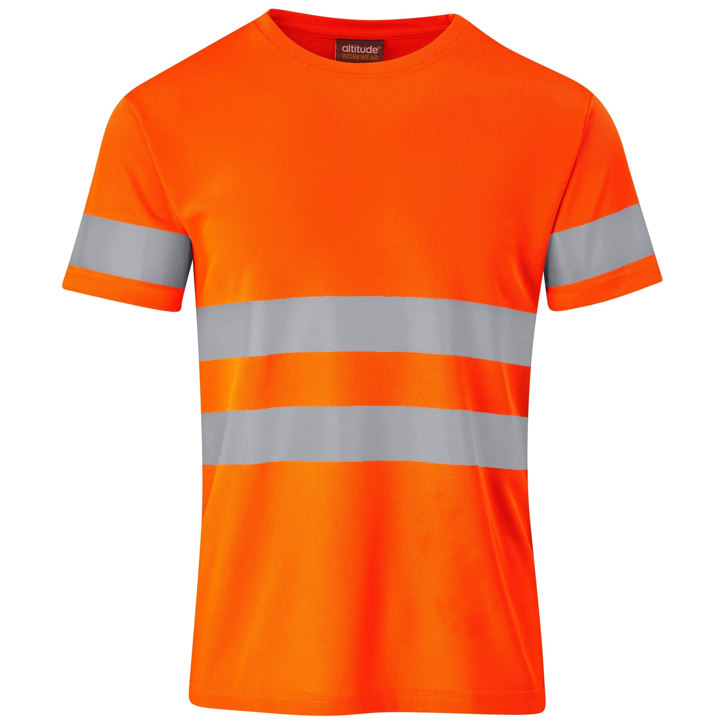 Construction Hi-Viz Reflective T-Shirt-2XL-Orange-O