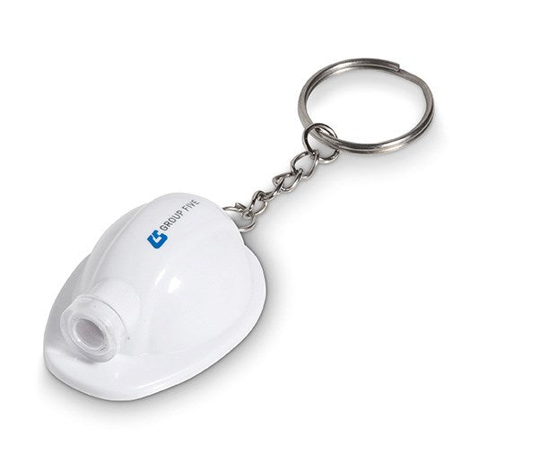 Construction Torch Keyholder Solid White / SW - Keychains