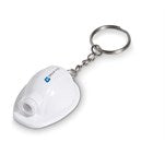 Construction Torch Keyholder Solid White / SW - Keychains