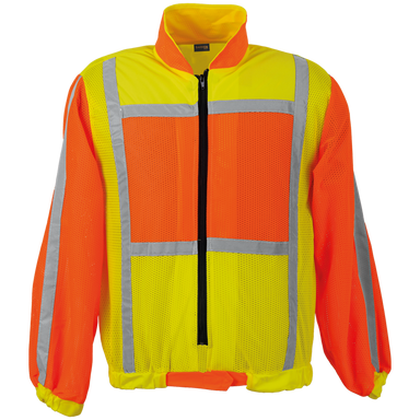 Contract Long Sleeve Reflective Vest - High Visibility