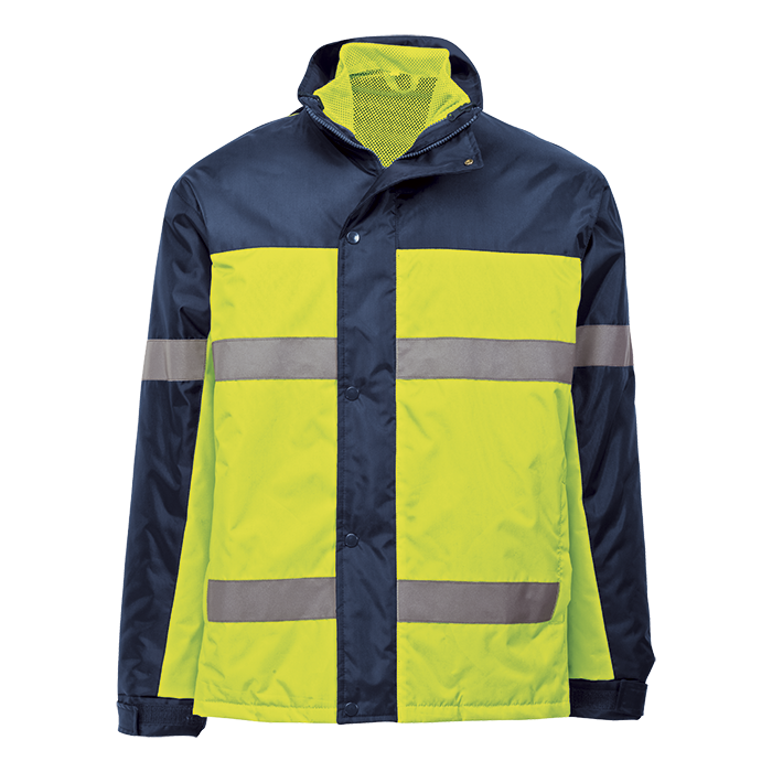 Contractor 3-In-1 Jacket Safety Yellow/Navy / SML / Last Buy - High Visibility
