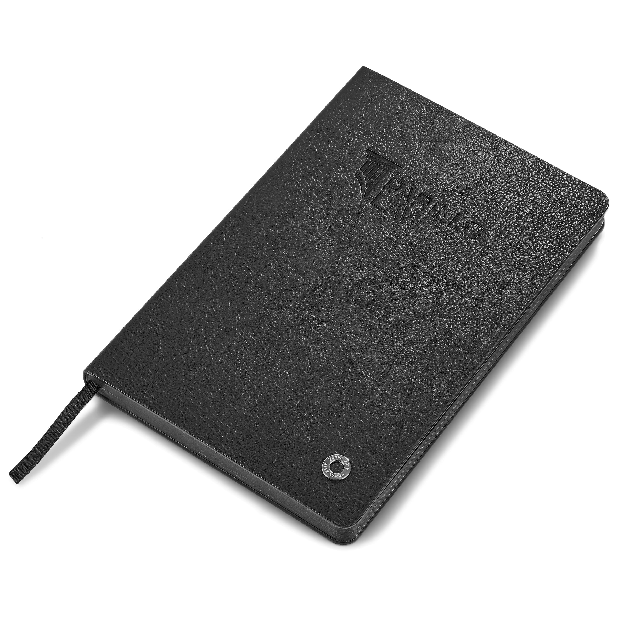Alex Varga Corinthia A5 Hard Cover Notebook-Black-BL