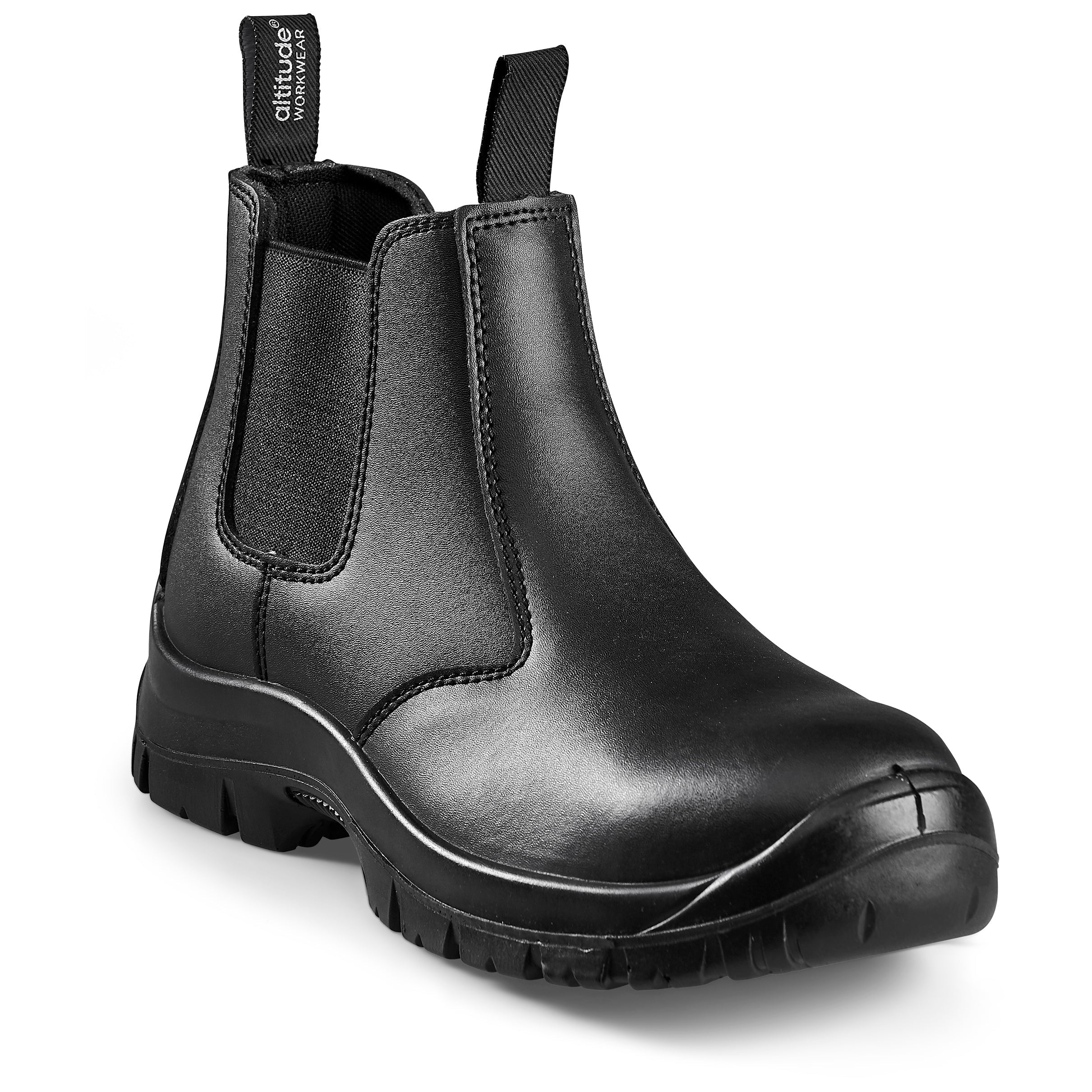 Craftsman Chelsea Boot Steel Toe Cap-3-Black-BL