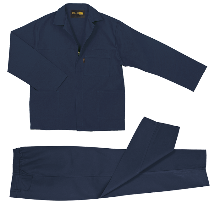 Barron Budget 100% Cotton Conti Suit  Navy / J32 / 