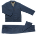 Barron Budget 100% Cotton Conti Suit  Denim Blue / 