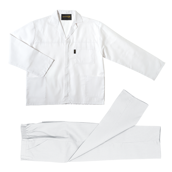 Barron Budget Poly Cotton Conti Suit  White / J32 / 