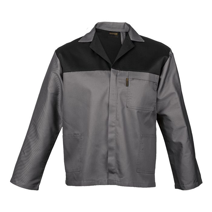 Barron Budget Two Tone Conti Jacket  Grey/Black / J32