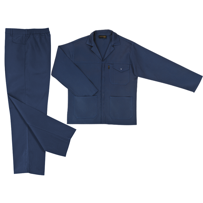 Barron Supreme Poly Cotton Conti Suit  Navy / J32 / 