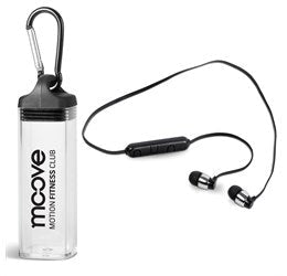 Crescendo Bluetooth Earbuds - Black Only-