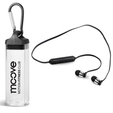 Crescendo Bluetooth Earbuds - Black Only-