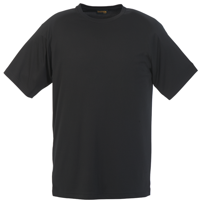 135g Barron Polyester T-Shirt  Black / SML / 
