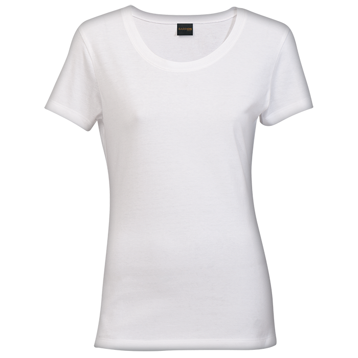 160g Creativeess Ladies T-Shirt White / SML / Regular - T-Shirts