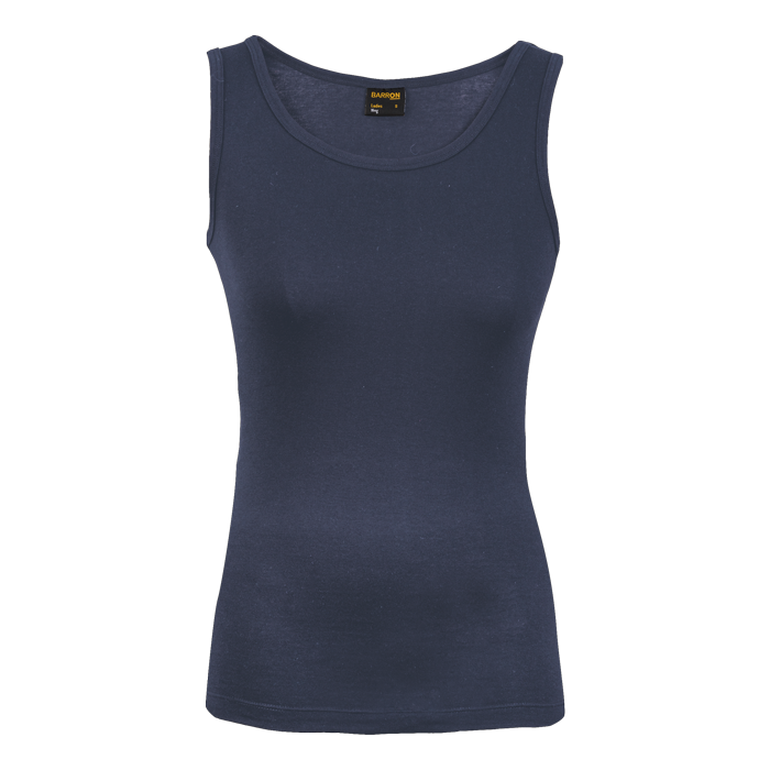 160g Vest Ladies Navy / XL / Last Buy - T-Shirts