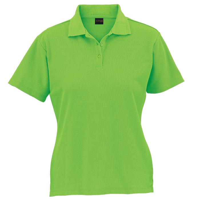 175g Pique Knit Golfer Ladies Lime / XS / Regular - Golf Shirts
