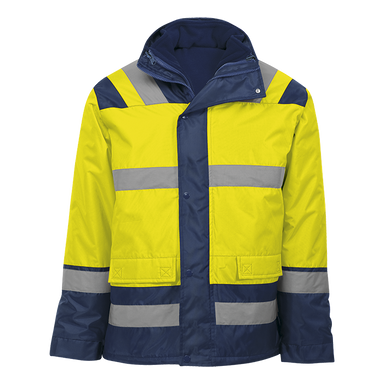 Blaze 4-In-1 Jacket  Safety Yellow/Navy / SML / 