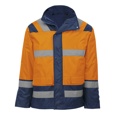 Blaze 4-In-1 Jacket  Safety Orange/Navy / SML / 