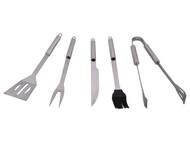 5-Piece Stainless Steel Braai Set-