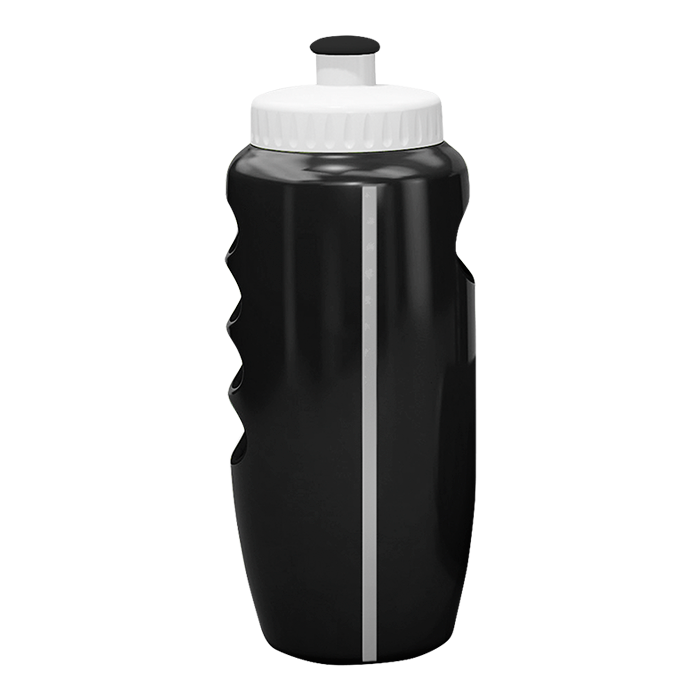500ml Visi Stripe Cross Train Water Bottle Black / STD / Regular - Drinkware