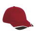 6 Panel Axle Cap Red/Black/White / STD / Last Buy - Caps