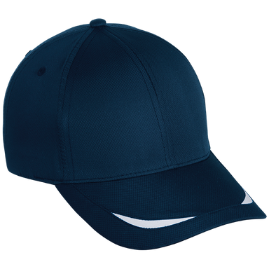 6 Panel Corner Insert Cap  Navy/White / STD / Regular