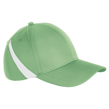 6 Panel Enzo Cap Vivid Green/White / STD / Last Buy - Caps