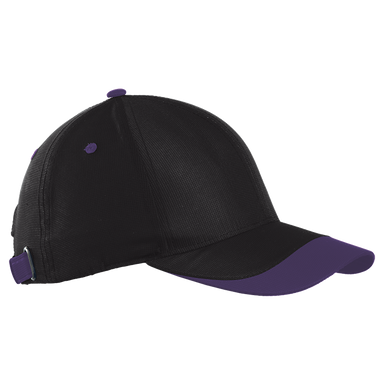 6 Panel Sway Cap Black/Purple / STD / Last Buy - Caps