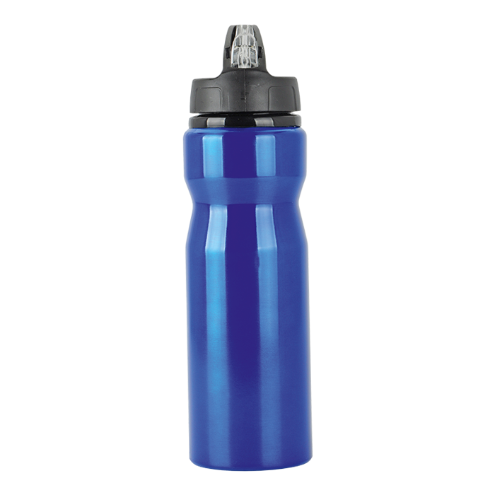 750ml Aluminium Water Bottle with Carry Handle Blue / STD / Regular - Drinkware