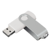 8GB Swivel USB Drive White/Silver / STD / Last Buy - Technology