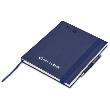 Advantage A4 2026 Diary NAVY - Diaries 2026,Diaries