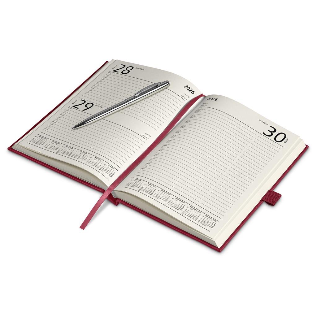 Advantage A5 2026 Diary & Cypher Pen Set - Diaries 2026,Diaries 2026,Diary Sets