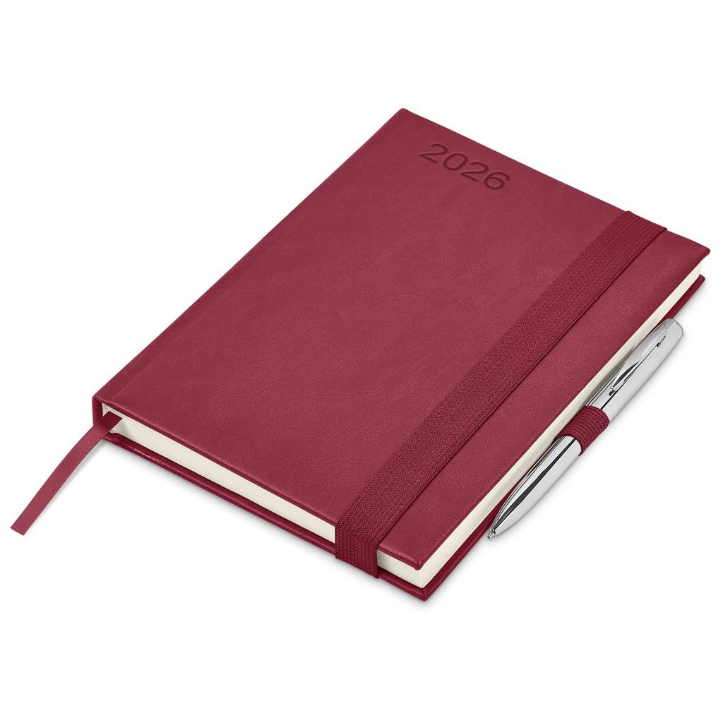 Advantage A5 2026 Diary & Cypher Pen Set - Diaries 2026,Diaries 2026,Diary Sets