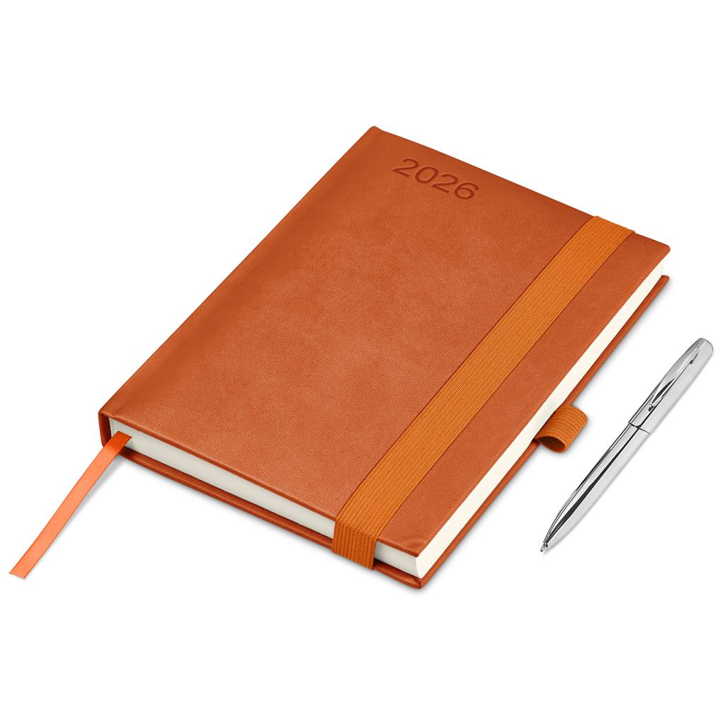 Advantage A5 2026 Diary & Cypher Pen Set - Diaries 2026,Diaries 2026,Diary Sets
