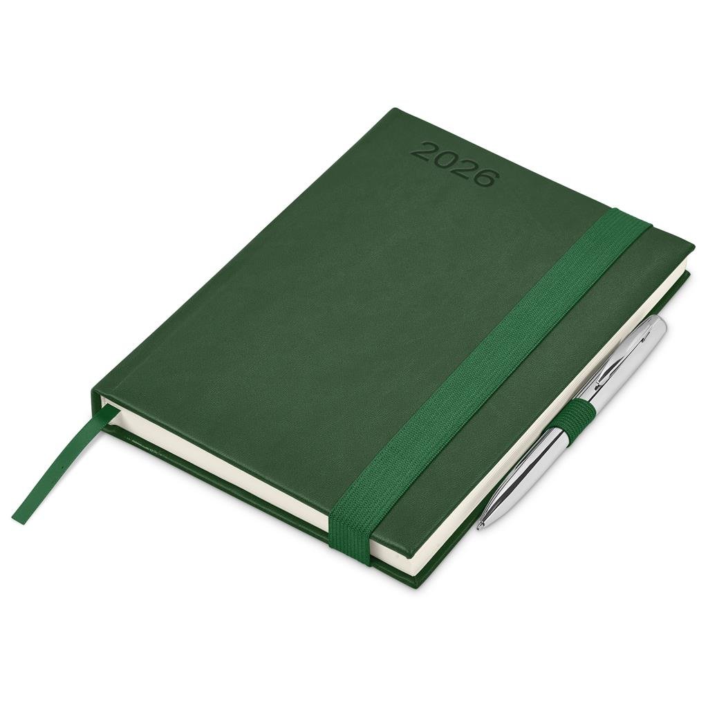 Advantage A5 2026 Diary & Cypher Pen Set - Diaries 2026,Diaries 2026,Diary Sets