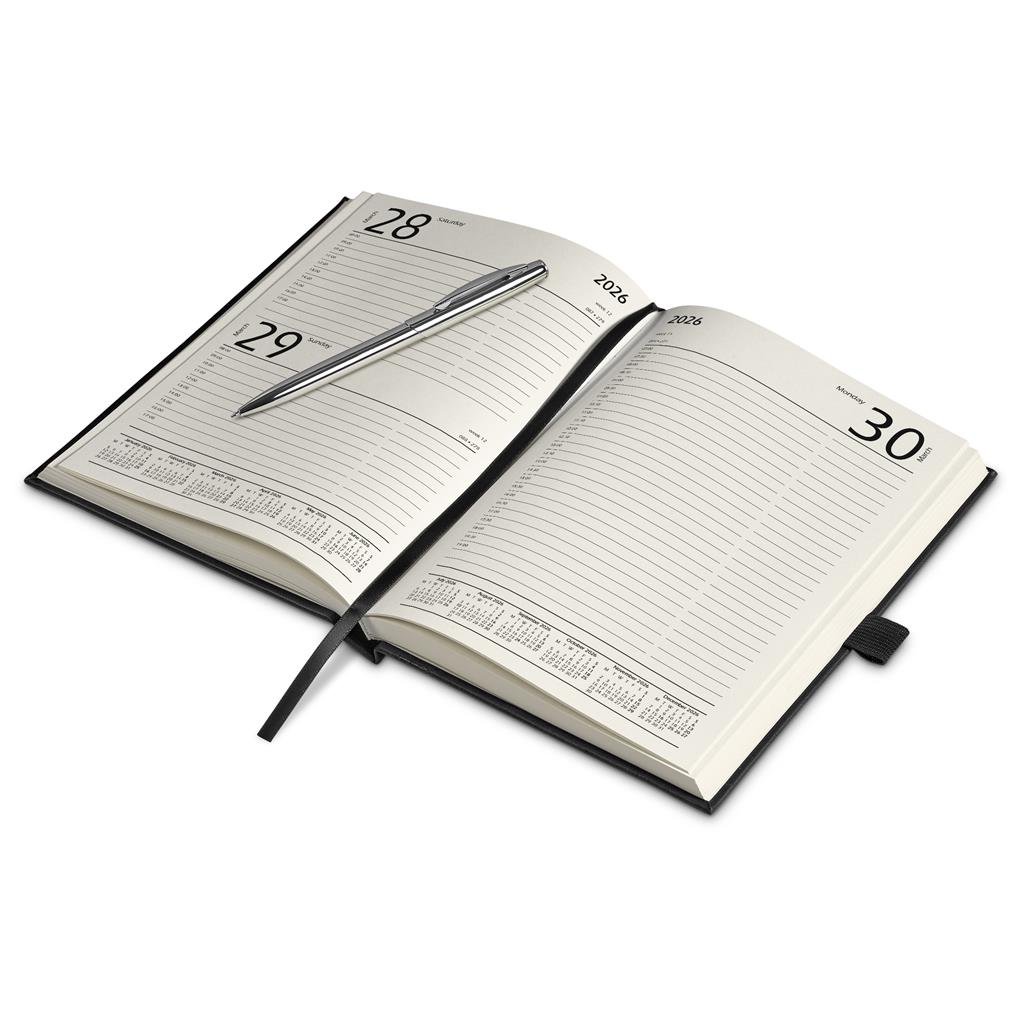 Advantage A5 2026 Diary & Cypher Pen Set - Diaries 2026,Diaries 2026,Diary Sets