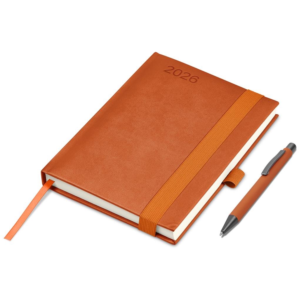 Advantage A5 2026 Diary & Omega Pen Set - Diaries 2026,Diaries 2026,Diary Sets